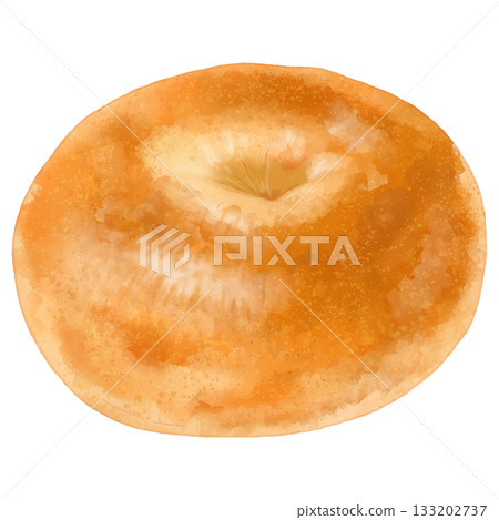 1 個逼真的百吉餅(原味棕色) 1 個逼真的百吉餅(原味棕色) 133202737