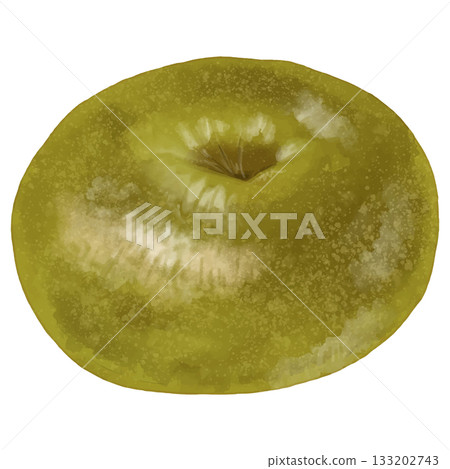 1 個逼真的百吉餅（抹茶味） 133202743