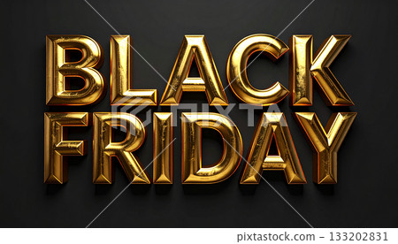 黑色和金色背景素材，黑色星期五圖片背景，AI生成圖像 133202831