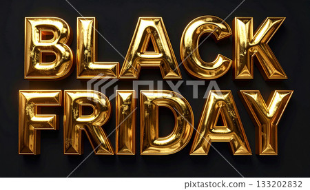 黑色和金色背景素材，黑色星期五圖片背景，AI生成圖像 133202832