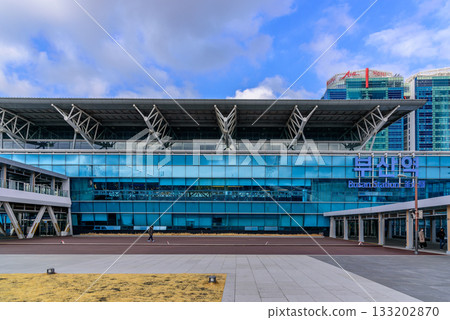Busan station, high speed railway station in Busan, South Korea 133202870