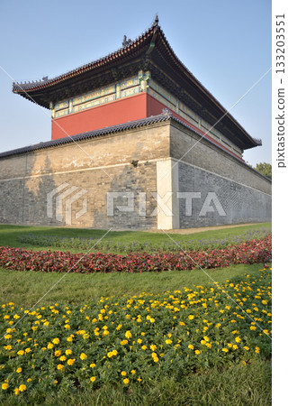 Historic landmark of Temple of Heaven, complex of imperial religious Confucian buildings in Beijing, China Historic landmark of Temple of Heaven, complex of imperial religious Confucian buildings in Beijing, China 133203551