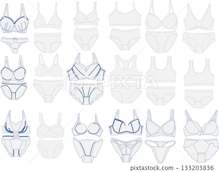 內衣插圖集 133203836