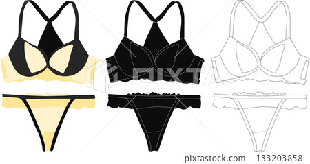內衣插圖集 133203858