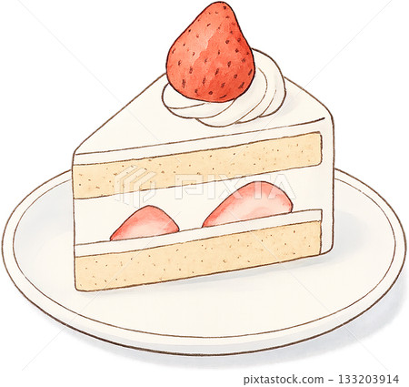 一幅線條柔和的插圖 133203914