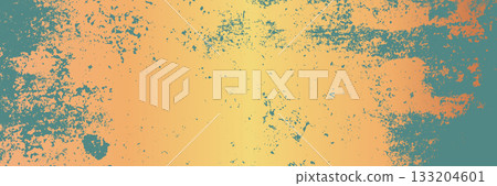 Blue and gold abstract grunge widescreen bg with gradient mesh 133204601