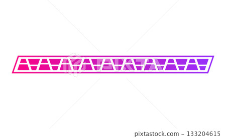 Loading or progress completed percentage bar, loading status bar, download progress icon vector 133204615