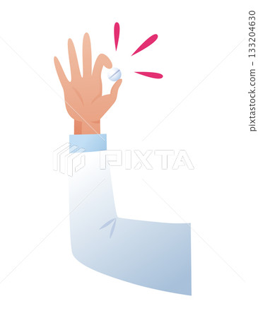 A Hand Holding a Capsule with Emphasis on Its Importance A Hand Holding a Capsule with Emphasis on Its Importance 133204630