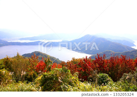Mikata Terrace, Mikata Five Lakes Rainbow Line, Summit Park, Sea of Japan, Lake Suigetsu, Lake Hinata, Lake Suga, Lake Kugushi, Wakasa Bay 133205324