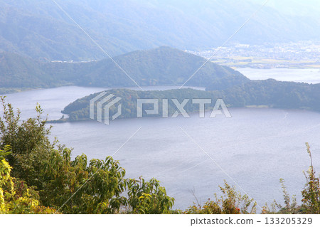 Mikata Terrace, Mikata Five Lakes Rainbow Line, Summit Park, Sea of Japan, Lake Suigetsu, Lake Hinata, Lake Suga, Lake Kugushi, Wakasa Bay 133205329