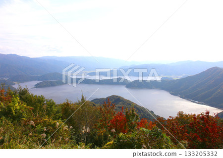 三方露台、三方五湖彩虹線、山頂公園、日本海、水月湖、日向湖、須賀湖、久串湖、若狹灣 133205332