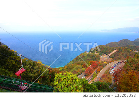 三方露台、三方五湖彩虹線、山頂公園、日本海、水月湖、日向湖、須賀湖、久串湖、若狹灣 133205358