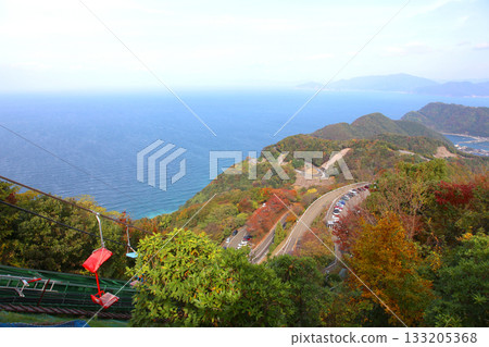 三方露台、三方五湖彩虹線、山頂公園、日本海、水月湖、日向湖、須賀湖、久串湖、若狹灣 133205368
