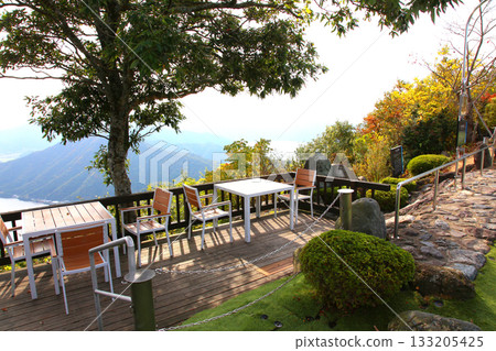 三方露台、三方五湖彩虹線、山頂公園、日本海、水月湖、日向湖、須賀湖、久串湖、若狹灣 133205425