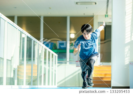 體育運動的男人 133205453