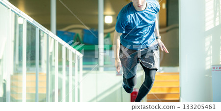 體育運動的男人 133205461