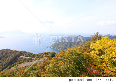 Mikata Terrace, Mikata Five Lakes Rainbow Line, Summit Park, Sea of Japan, Lake Suigetsu, Lake Hinata, Lake Suga, Lake Kugushi, Wakasa Bay 133205519