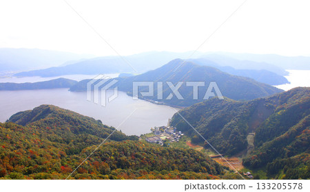 Mikata Terrace, Mikata Five Lakes Rainbow Line, Summit Park, Sea of Japan, Lake Suigetsu, Lake Hinata, Lake Suga, Lake Kugushi, Wakasa Bay 133205578