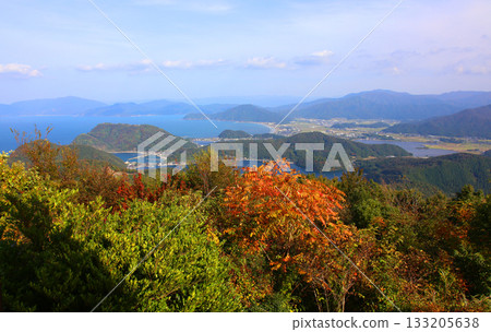Mikata Terrace, Mikata Five Lakes Rainbow Line, Summit Park, Sea of Japan, Lake Suigetsu, Lake Hinata, Lake Suga, Lake Kugushi, Wakasa Bay 133205638