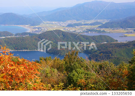Mikata Terrace, Mikata Five Lakes Rainbow Line, Summit Park, Sea of Japan, Lake Suigetsu, Lake Hinata, Lake Suga, Lake Kugushi, Wakasa Bay 133205650