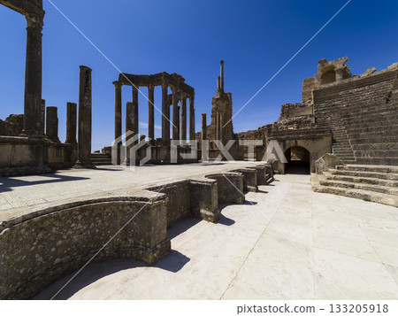 Roman Ruins of Dougga, Tunisia 133205918