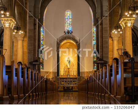 The church in Manila The church in Manila 133206847
