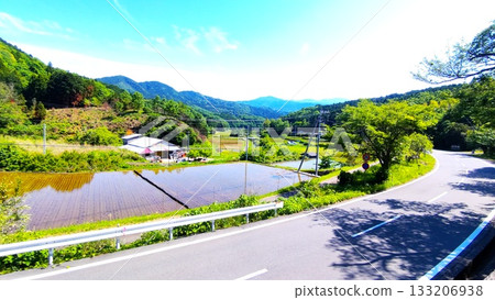 Yamakoshi的Tanada露台池塘 133206938