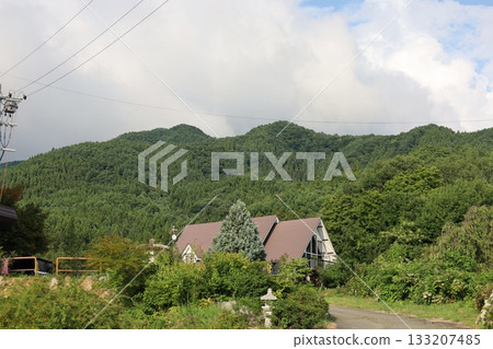House in the mountains House in the mountains 133207485