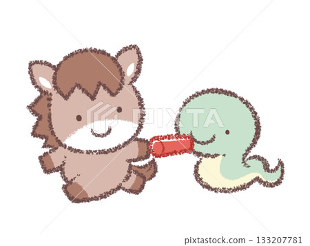 Snake to Horse Baton 2026 - No sash 133207781