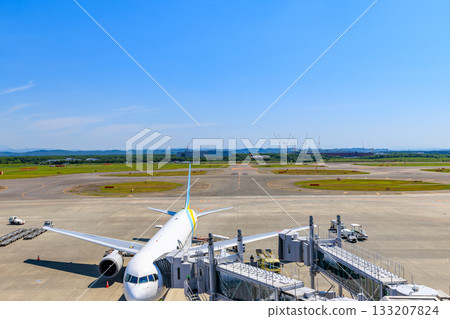 北海道，千歲市，新千歲機場，觀景台 133207824