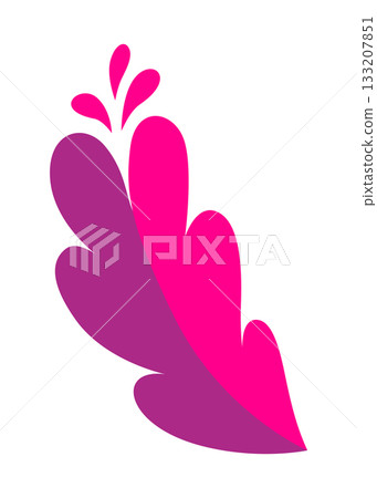 Mexican traditional flower. Ethnic embroidery decoration. Ornate folk graphic, wallpaper element. Festive mexican floral motif. Vector illustration Mexican traditional flower. Ethnic embroidery decoration. Ornate folk graphic, wallpaper element. Festive mexican floral motif. Vector illustration 133207851