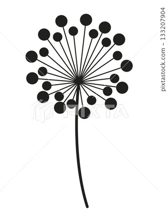 Dandelion Icon Perfect for Various Creative Projects and Designs Dandelion Icon Perfect for Various Creative Projects and Designs 133207904