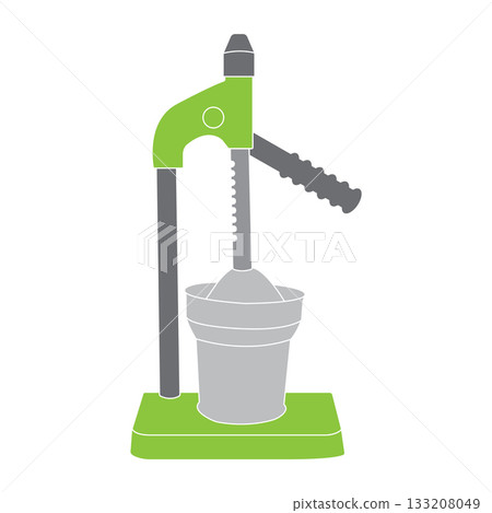 Manual citrus squeezer icon design Manual citrus squeezer icon design 133208049
