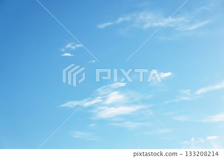  Blue sky and clouds 133208214