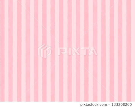 Pink watercolor striped background 133208260