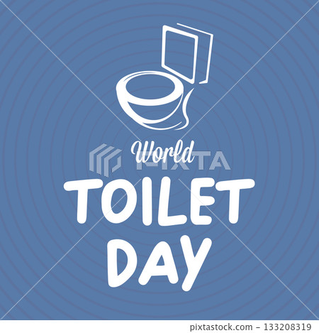 world toilet day banner and poster design template wit toilet bowl icon world toilet day banner and poster design template wit toilet bowl icon 133208319