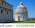 Cathedral and the Baptistery in Pisa. Italy. 133209338