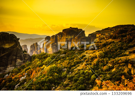 Monastery in Meteora, Greece 133209696