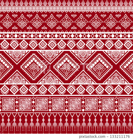 Traditional Ethnic Pattern Seamless Background 133211176
