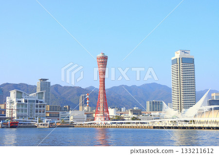 Scenery of Kobe Port Tower, Kobe City, Hyogo Prefecture 133211612