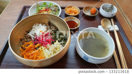 Bibimbap, Korea's signature dish 133211618