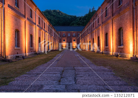 京都府舞鶴紅磚公園夜景 京都府舞鶴紅磚公園夜景 133212071