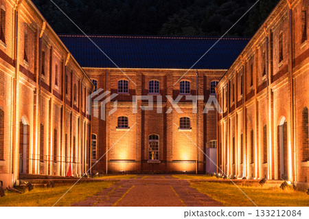 Night view of Maizuru Red Brick Park, Kyoto Prefecture Night view of Maizuru Red Brick Park, Kyoto Prefecture 133212084