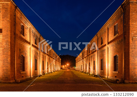 Night view of Maizuru Red Brick Park, Kyoto Prefecture 133212090