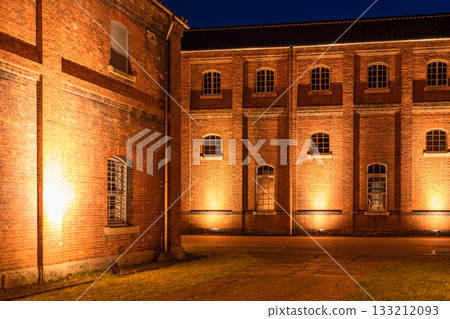 京都府舞鶴紅磚公園夜景 京都府舞鶴紅磚公園夜景 133212093