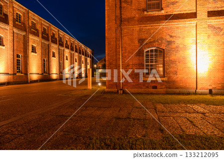 Night view of Maizuru Red Brick Park, Kyoto Prefecture 133212095