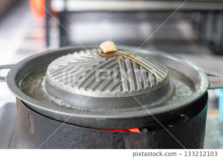 Thai Barbecue Grill with Pork and Seafood 133212103