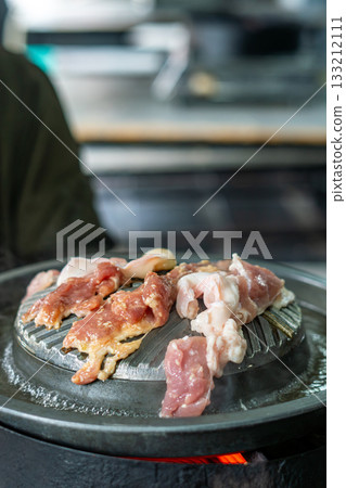 Thai Barbecue Grill with Pork and Seafood Thai Barbecue Grill with Pork and Seafood 133212111