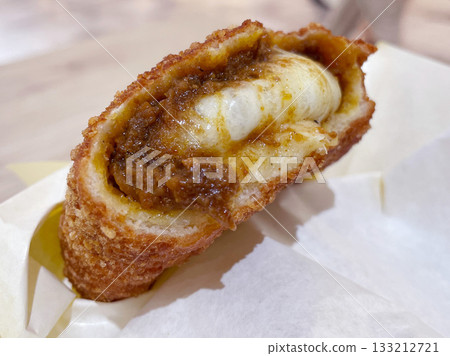 Cheese curry bread 133212721