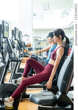 Recumbent bike gym for men and women 133214033
